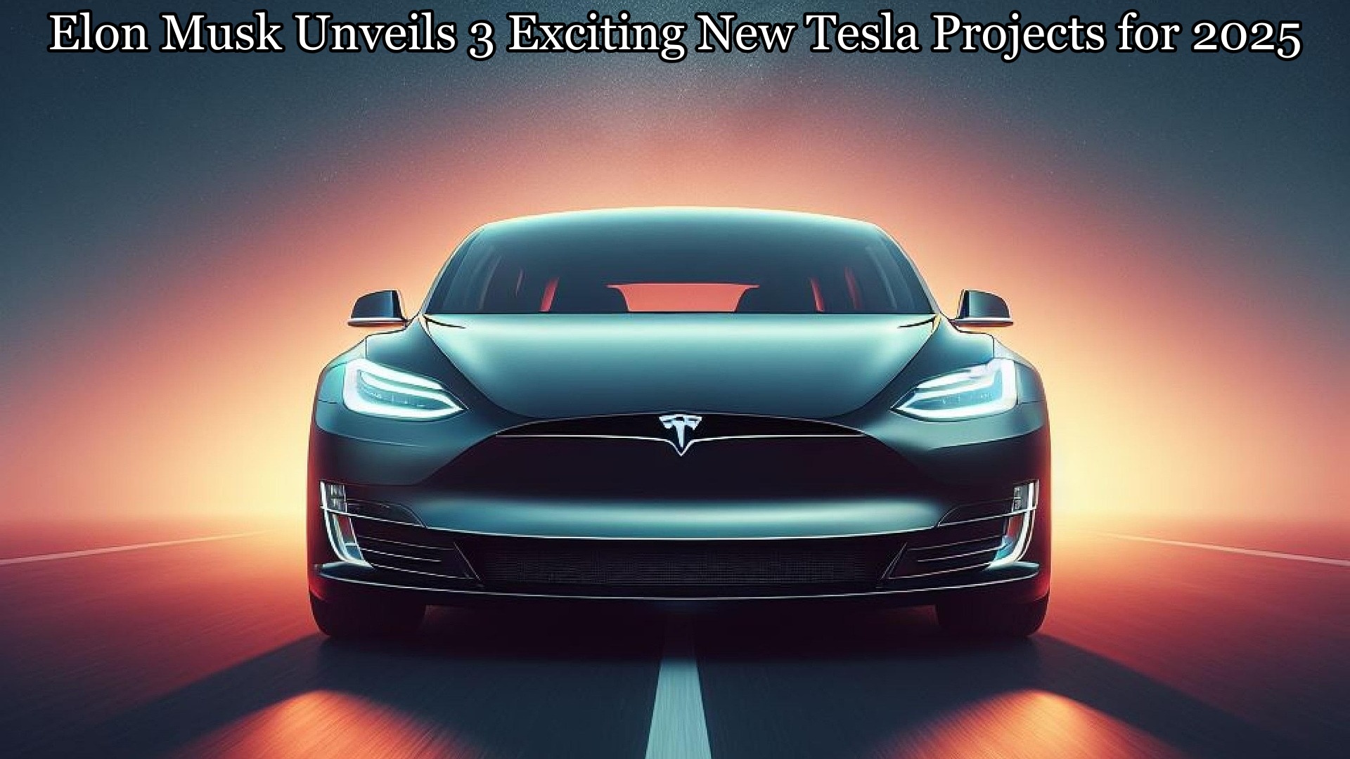 Elon Musk Unveils 3 Exciting New Tesla Projects for 2025